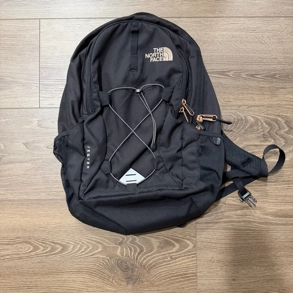 north face electra backpack rose gold Amazon.com | THE Women's Borealis Luxe Commuter Laptop Backpack, Gardenia White/Burnt Coral Metallic, One Size padded top grab handle for easy carrying Black And Rose Gold North